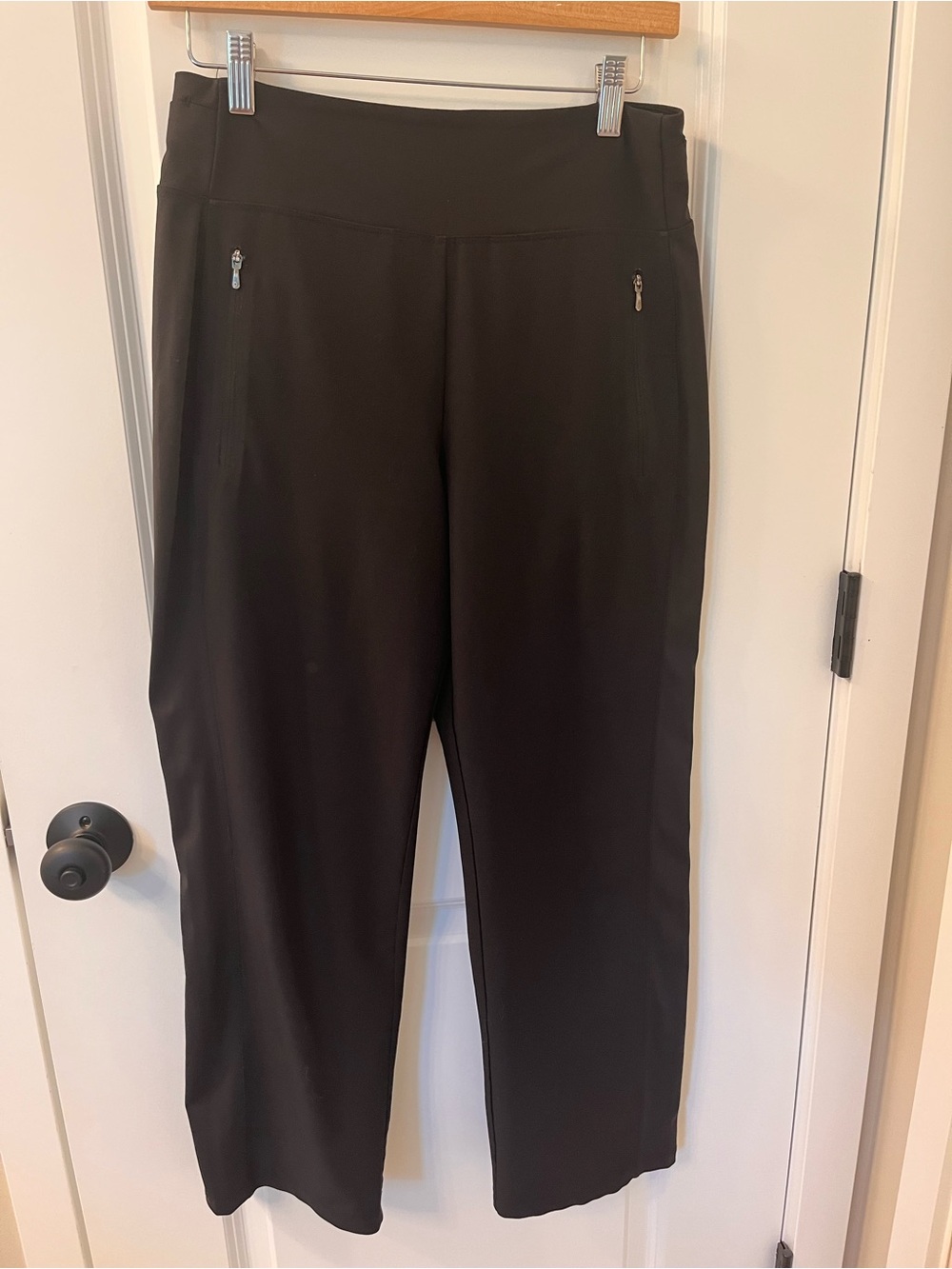 Athleta Black Pull-On Pants (Fairway Golf Pant)